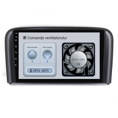 Navigatie Dedicata Volvo S80 (1998-2006), 9Inch, 6Gb Ram, 128Gb Stocare, Carplay [5]
