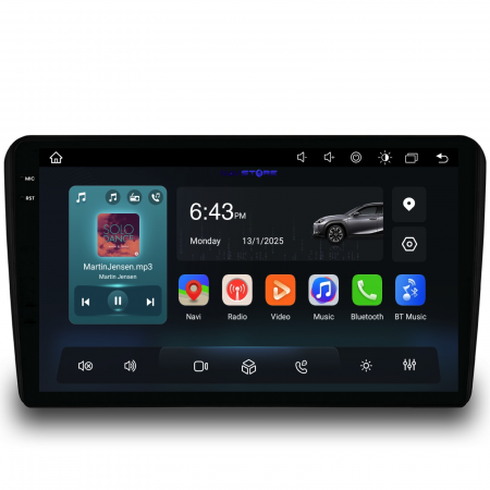 Navigatie Dedicata Audi A3 8P (2003-2013), QuadCore, 9Inch, 4Gb Ram, 64Gb Stocare, Carplay [3]