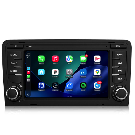 Navigatie Dedicata Audi A3 8P1 (2003 - 2013), 7Inch, 2Gb Ram, 32Gb Stocare, Carplay [1]