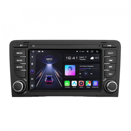 Navigatie Dedicata Audi A3 8P1 (2003 - 2013), 7Inch, 2Gb Ram, 32Gb Stocare, Carplay [1]