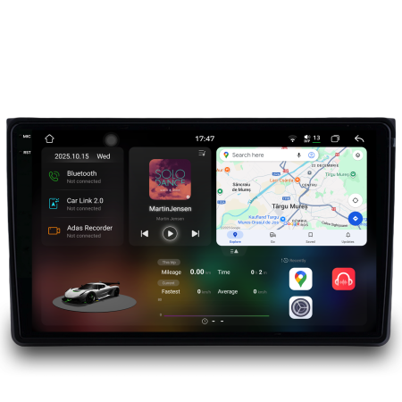 A4 B6/B7 (2000 - 2008) - Navigatie Dedicata Audi A4 (2001-2008), 2K, 12Gb Ram, 256Gb Stocare, Carplay