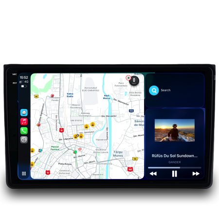 Navigatie Dedicata Audi A4 (2001-2008), 9Inch, 6Gb Ram, 128Gb Stocare, Carplay [1]