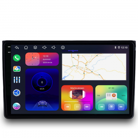 Navigatie Dedicata Audi A4 (2001-2008), 9Inch, 2Gb Ram, 32Gb Stocare, Carplay [4]