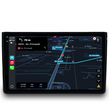 Navigatie Dedicata Audi A4 (2001-2008), QuadCore, 9Inch, 4Gb Ram, 64Gb Stocare, Carplay [2]