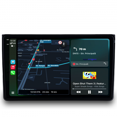 Navigatie Dedicata Audi A4 (2001-2008), 9Inch, 4Gb Ram, 64Gb Stocare, Carplay [1]