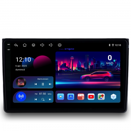 Navigatie Dedicata Audi A4 (2001-2008), 9Inch, 6Gb Ram, 128Gb Stocare, Carplay [3]