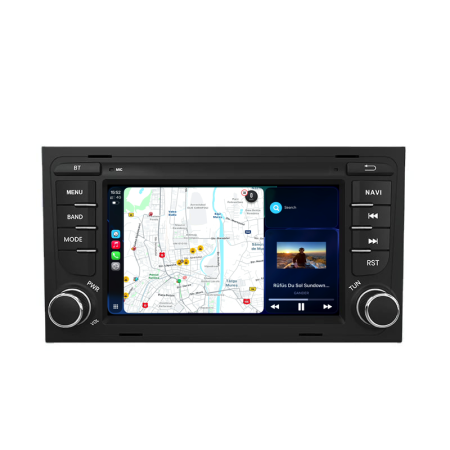 Exeo (2008 - 2013) - Navigatie Dedicata Audi A4 B6/B7 (2001 - 2008), 7Inch, 4Gb Ram, 64Gb Stocare, Carplay