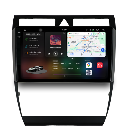 A6 C5 (2000 - 2004) - Navigatie Dedicata Audi A6 C5 (2000-2004), 2K, 12Gb Ram, 256Gb Stocare, Carplay