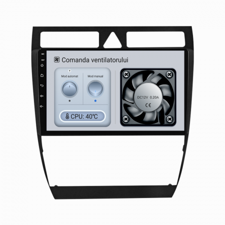 Navigatie Dedicata Audi A6 C5 (2000-2004), Android, 9Inch, 4Gb Ram, 64Gb Stocare, Carplay [5]