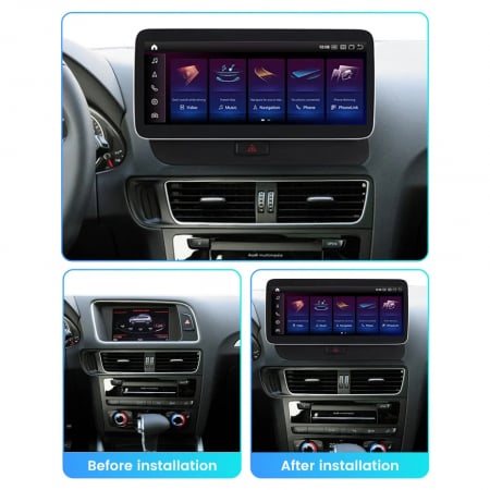 Navigatie Dedicata Audi Q5 (2008 - 2017), 10.25 Inch, 4Gb Ram, 64Gb stocare, Carplay [4]