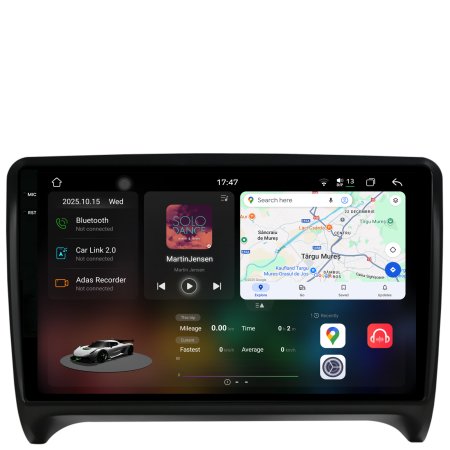 TT (2006 - 2014) - Navigatie Dedicata Audi TT (2006-2014), 2K, 12Gb Ram, 256Gb Stocare, Carplay