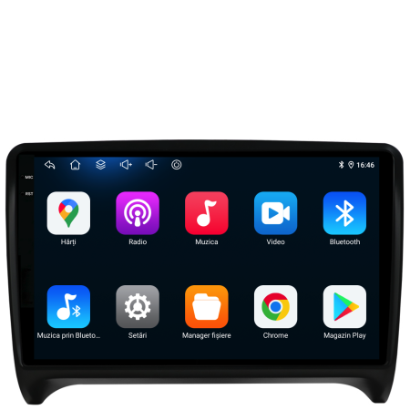 Navigatie Dedicata Audi TT (2006-2014), 9Inch, 4Gb Ram, 64Gb Stocare, Carplay [5]