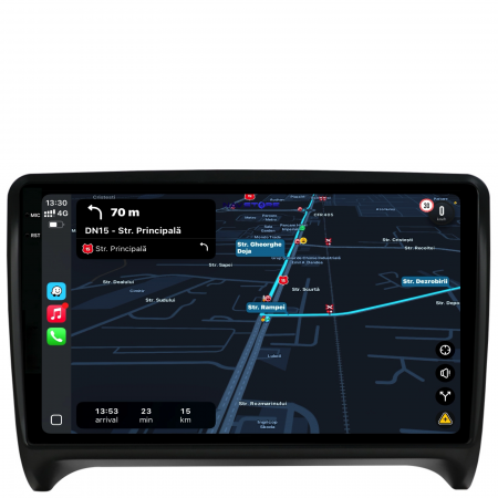 Navigatie Dedicata Audi TT (2006-2014), 2K, 4Gb Ram, 64Gb Stocare, Carplay [2]