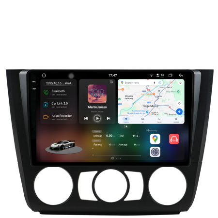 Seria 1 E81/E82/E87/E88 (2005 - 2013) - Navigatie Dedicata Bmw Seria 1 E82/E88/E81/E87 (2004-2011), 2K, 12Gb Ram, 256Gb Stocare, Carplay