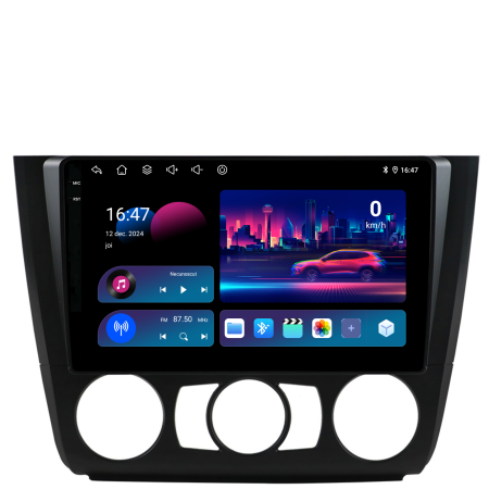 Navigatie Dedicata Bmw Seria 1 E82/E88/E81/E87 (2004-2011),QuadCore, 9Inch, 4Gb Ram, 64Gb Stocare, Carplay [3]