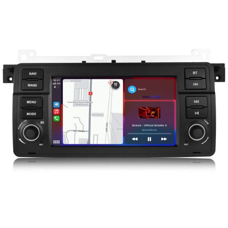 Navigatie Dedicata BMW Seria 3 E46 (1998-2006), 7Inch, 4Gb Ram, 64Gb Stocare, Carplay [1]