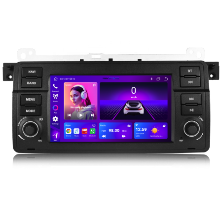 Navigatie Dedicata BMW Seria 3 E46 (1998-2006), 7Inch, 4Gb Ram, 64Gb Stocare, Carplay [3]