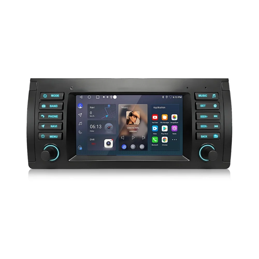 Navigatie Dedicata BMW Seria 5 E39 (1995 - 2003), 7 Inch, 2Gb Ram, 64Gb Stocare, Android Auto, Carplay [4]