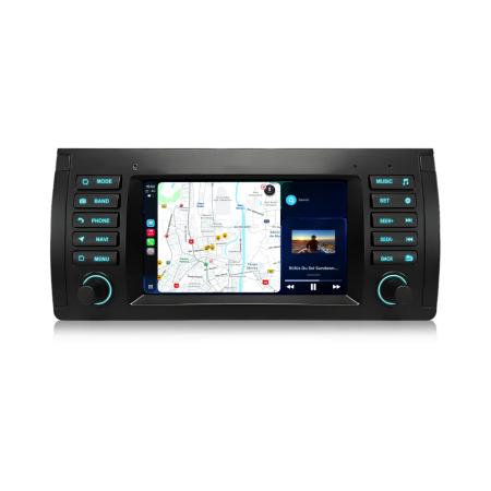 Navigatii Dedicate - Navigatie Dedicata BMW Seria 5 E39 (1995 - 2003), 7 Inch, 4Gb Ram, 64Gb Stocare, Android Auto, Carplay