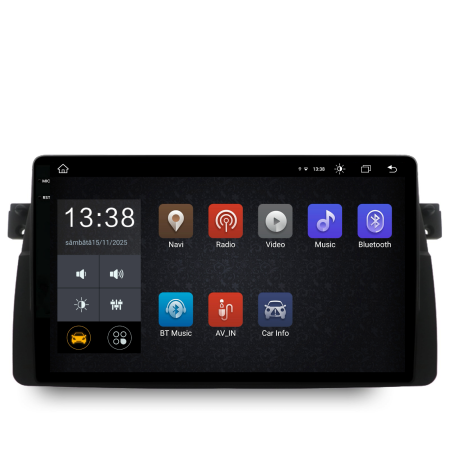 Navigatie Dedicata BMW Seria3 E46 (1997-2005), 9Inch, 8Gb Ram, 256Gb Stocare, Carplay [3]