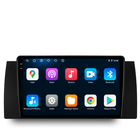 Navigatie Dedicata BMW Seria5 E39/X5 E53 (1995-2003), 9Inch, 2Gb Ram, 32Gb Stocare, Carplay [4]