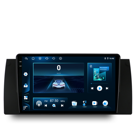 Navigatie Dedicata BMW Seria5 E39/X5 E53 (1995-2003), 9Inch, 6Gb Ram, 128Gb Stocare, Carplay [6]