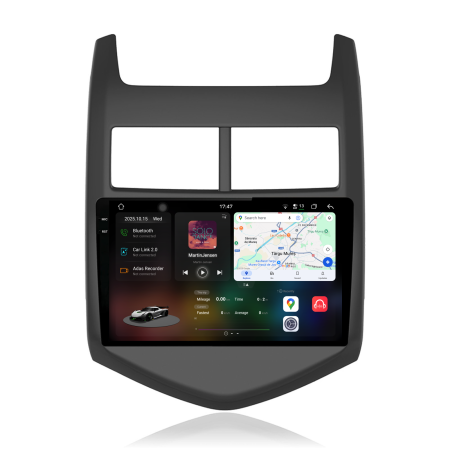 Aveo (2012 - 2014) - Navigatie Dedicata Chevrolet Aveo (2012-2014), 2K, 12Gb Ram, 256Gb Stocare, Carplay