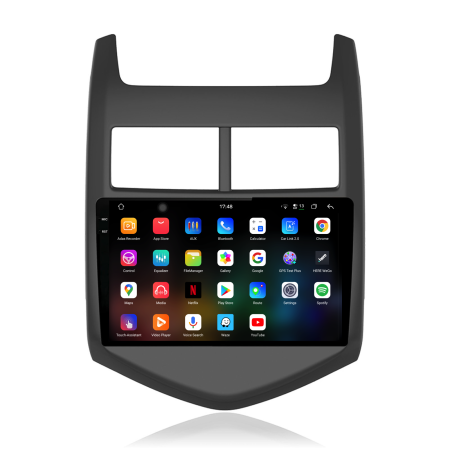 Navigatie Dedicata Chevrolet Aveo (2012-2014), 2K, 12Gb Ram, 256Gb Stocare, Carplay [2]
