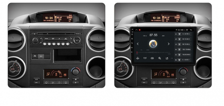 Navigatie Dedicata Citroen Berlingo (2008-2019), 9Inch, 1Gb Ram, 32Gb Stocare, Carplay [5]