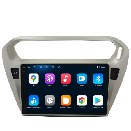 Navigatie Dedicata Citroen C-Elysee (2013-2018), 9Inch, 6Gb Ram, 128Gb Stocare, Carplay [4]