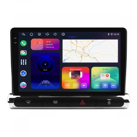 Navigatie Dedicata Citroen C3 Aircross I (2017-2023), 9Inch, 6Gb Ram, 128Gb Stocare, Carplay [5]