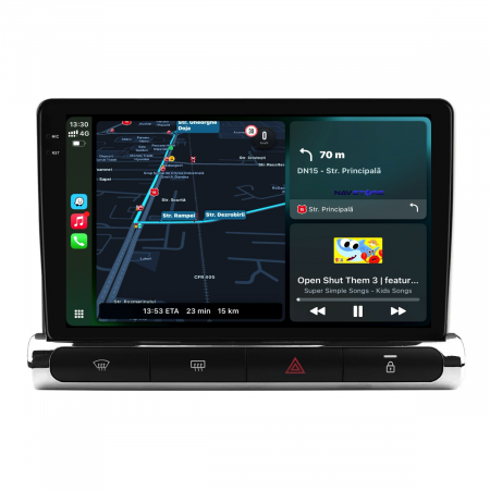 Navigatie Dedicata Citroen C3 Aircross I (2017-2023), 2K, 12Gb Ram, 256Gb Stocare, Carplay [3]