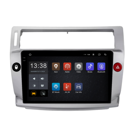 Navigatie Dedicata Citroen C4 (2004-2009), 2K, 4Gb Ram, 64Gb Stocare, Carplay [3]