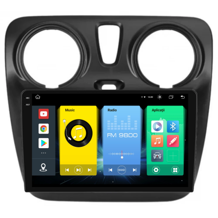 Navigatie Dedicata Dacia Dokker / Lodgy (2012-2020), 2K, 8Gb Ram, 256Gb Stocare, Carplay [6]