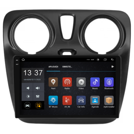 Navigatie Dedicata Dacia Dokker / Lodgy (2012-2020), 2K, 8Gb Ram, 256Gb Stocare, Carplay [4]