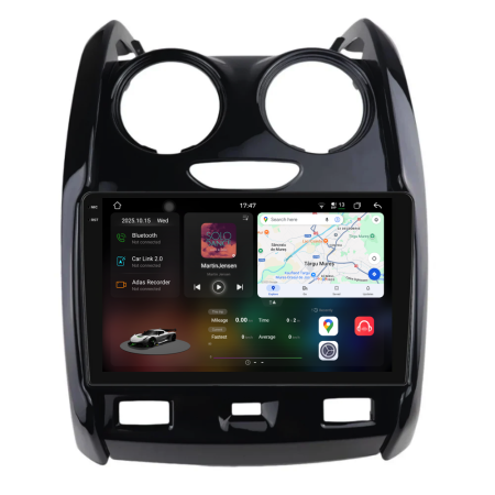 Duster (2010 - 2020) - Navigatie Dedicata Dacia Duster (2010-2020), 2K, 12Gb Ram, 256Gb Stocare, Carplay