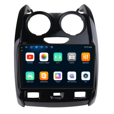 Navigatie Dedicata Dacia Duster (2010-2020), 9Inch, 4Gb Ram, 64Gb Stocare, Carplay [5]