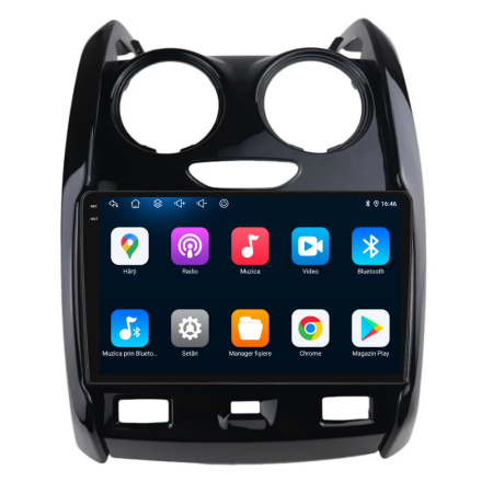 Navigatie Dedicata Dacia Duster (2010-2020), 9Inch, 4Gb Ram, 64Gb Stocare, Carplay [4]