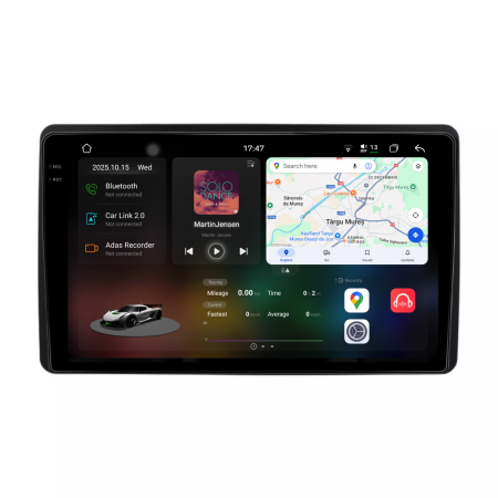 Duster (2018 - 2022) - Navigatie Dedicata Dacia Duster (2018-2022), 2K, 12Gb Ram, 256Gb Stocare, Carplay