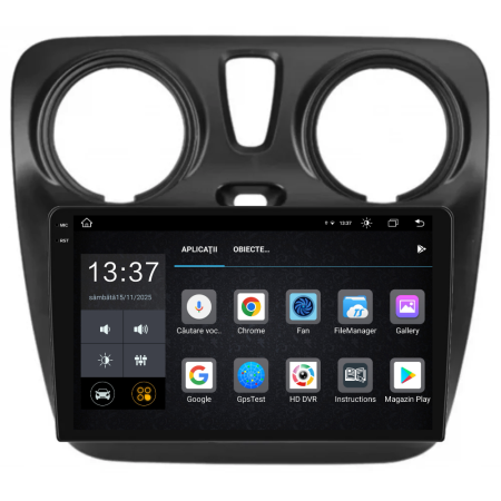 Navigatie Dedicata Dacia Lodgy (2012 - 2020), 2K, 8Gb Ram, 256Gb Stocare, Android Auto, Carplay [5]