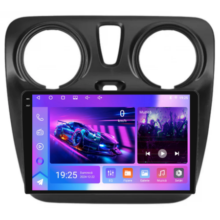 Navigatie Dedicata Dacia Lodgy (2012 - 2020), QuadCore, 9 Inch, 4Gb Ram, 64Gb Stocare, Android Auto, Carplay [9]