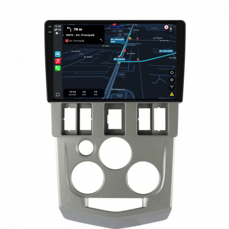 Navigatie Dedicata Dacia Logan 1 (2004-2008), Incell 9Inch, 2Gb Ram, 32Gb Stocare, Carplay [2]