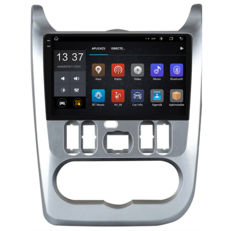 Navigatie Dedicata Dacia Logan (2008 - 2013), 2K, 8Gb Ram, 256Gb Stocare, Android Auto, Carplay [4]