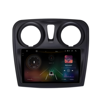 Navigatie Dedicata Dacia Logan (2012 - 2020), 2K, 12Gb Ram, 256Gb Stocare, Android Auto, Carplay [1]