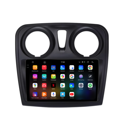 Navigatie Dedicata Dacia Logan (2012 - 2020), 2K, 12Gb Ram, 256Gb Stocare, Android Auto, Carplay [2]