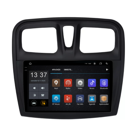 Navigatie Dedicata Dacia Logan (2012 - 2020), 2K, 4Gb Ram, 64Gb Stocare, Android Auto, Carplay [4]