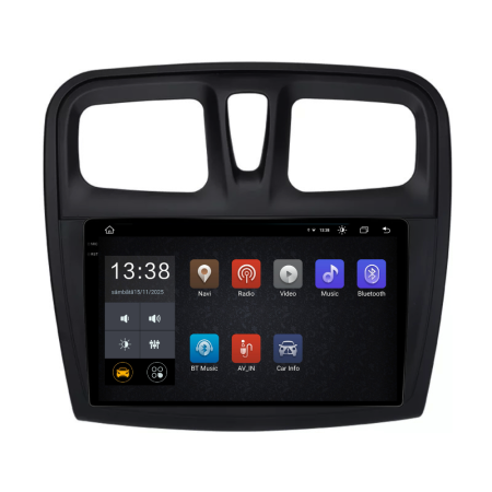 Navigatie Dedicata Dacia Logan (2012 - 2020), 2K, 8Gb Ram, 256Gb Stocare, Android Auto, Carplay [3]