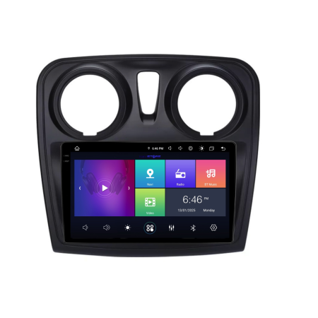 Navigatie Dedicata Dacia Logan (2012 - 2020), QuadCore, 9 Inch, 4Gb Ram, 64Gb Stocare, Android Auto, Carplay [3]