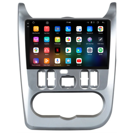 Navigatie Dedicata Dacia Logan/Duster/Sandero (2008-2013), 2K, 12Gb Ram, 256Gb Stocare, Carplay [2]