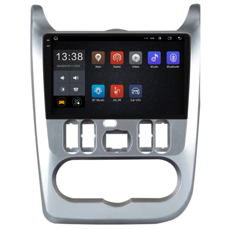 Navigatie Dedicata Dacia Logan/Duster/Sandero (2008-2013), 9Inch, 8Gb Ram, 256Gb Stocare, Carplay [3]